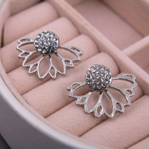 Жіночі сережки Кафи "Квітка", С5896