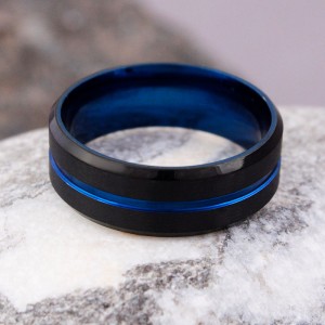 Мужское кольцо из стали, С5931