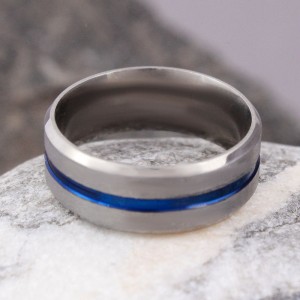 Мужское кольцо из стали, С5932
