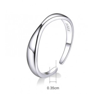 Кольцо из серебра "Minimal", С6014