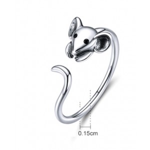 Срібний перстень "Мишка", С6020