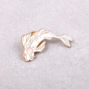 Жіноча брошка "Золота рибка", С6086