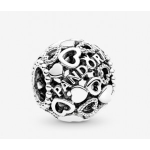 Срібний шарм "Серця", С6139