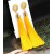 Сережки жіночі пензлика, жовті