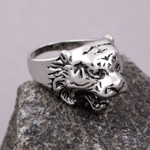 Кольцо мужское "Тигр", С6296