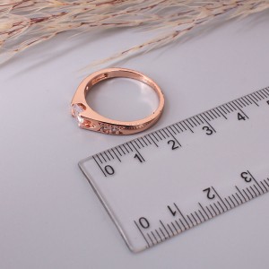 Женское кольцо, золотистое, С6418