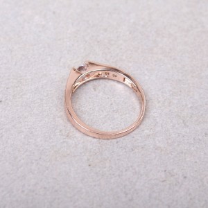 Женское кольцо, золотистое, С6418