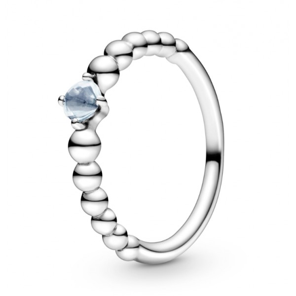 Срібний перстень "Блакитний камінь", С6546