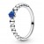 Срібний перстень "Синій камінь"