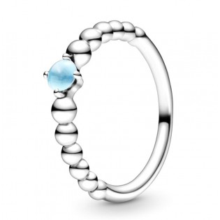 Срібний перстень "Блакитний камінь"