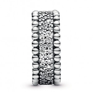 Серебряное кольцо "Паве " , С6556