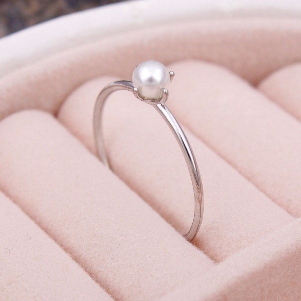 Женское кольцо "Жемчуг", С7084