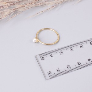 Женское кольцо "Жемчуг", С7085