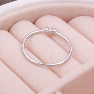 Женское кольцо "Minimal Heart", С7086