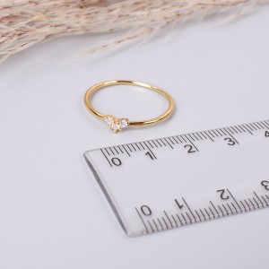 Женское кольцо "Minimal Heart", С7087