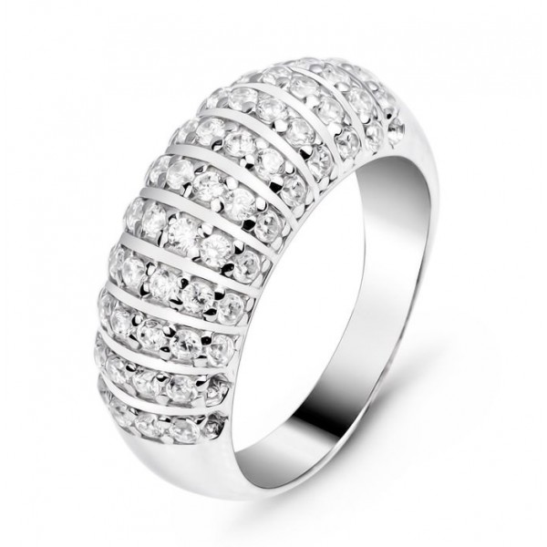 Срібний перстень з цирконієм "Пелагея", С7135