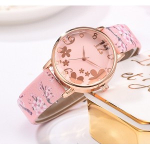 Часы женские "LVPAI", розовые, С7272