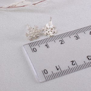 Жіночі сережки "Сніжинка", С7502