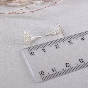 Женские сережки "Снежинка", С7502