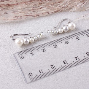 Сережки Кафи жіночі "Перли", С7522