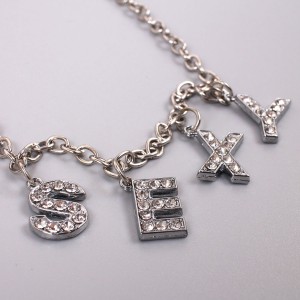 Жіночий кулон з буквами "SEXY", С7695