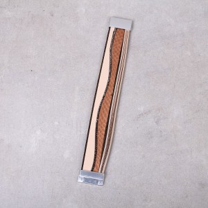 Шкіряний багатошаровий браслет "Amorcome "коричневий, С7733