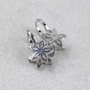 Сережки жіночі "Сяючий квітка", С7849