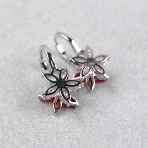 Сережки жіночі "Сяючий квітка", С7852
