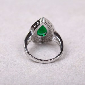 Женское кольцо  "Сияющая слеза", С7854