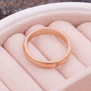 Женское кольцо "Классика" золотистое, С8171