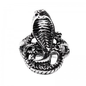 Кольцо "Змея кобра", С8188