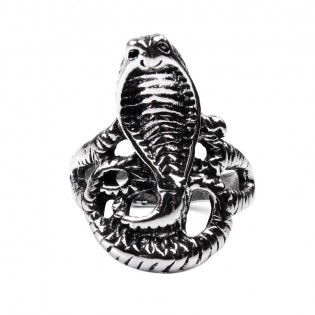 Кольцо "Змея кобра"
