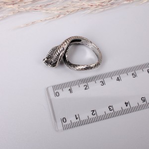 Кольцо "Змея кобра", С8189