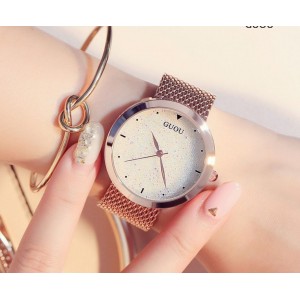 Жіночий годинник "Luxury GUOU", золотисті, С8206