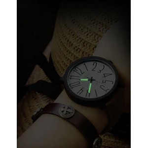 Часы женские "YAZOLE", коричневые, С8338