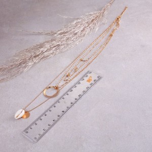 Ожерелье-чокер цепочка "Ракушки", С8510