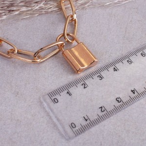 Ожерелье массивная цепь "Замок", С8535