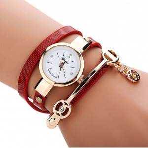 Жіночий годинник "Susenstone", червоні, С8610