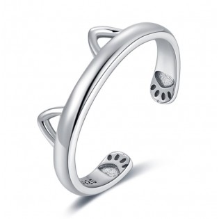 Срібний перстень "Вушка"