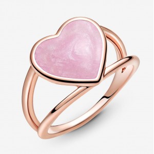 Кольцо "Розовое сердце" Rose, С8712
