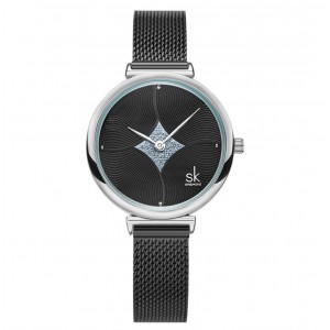 Жіночий годинник "SK", чорні, С8852
