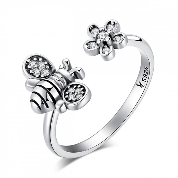 Срібний перстень "Бджола", С8972