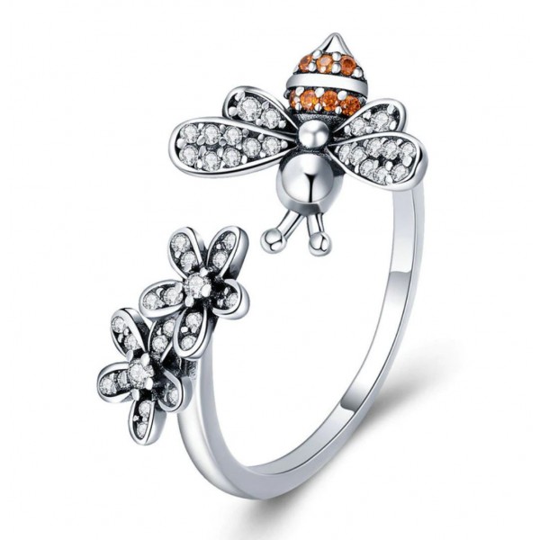 Срібний перстень "Бджола", С8973