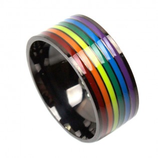 Массивное кольцо "Rainbow"