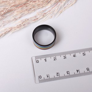 Массивное кольцо "Rainbow", С9015
