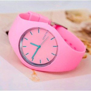 Часы женские "MILER", розовые, С9023