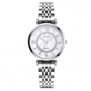 Годинник жіночий "DOOBO", сріблястий, С9027