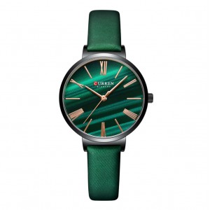 Часы женские "CURREN", зеленые, С9029