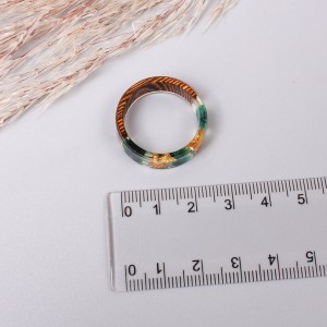 Кольцо из древесной смолы, С9128