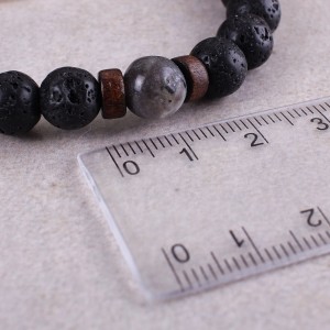 Чоловічий браслет з натуральним каменем, С9163